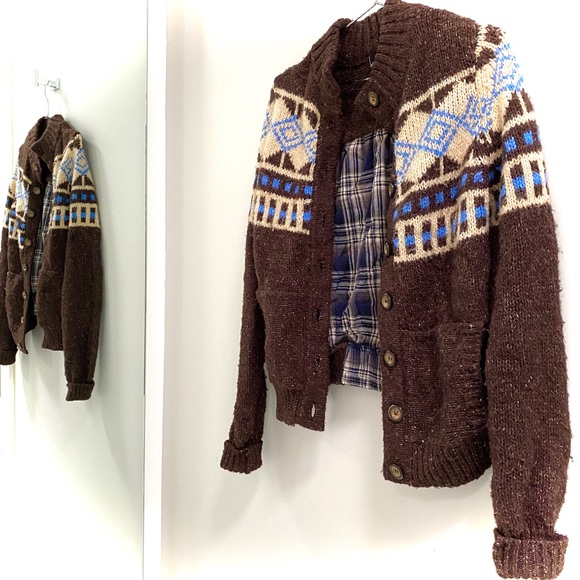 Eclectic Knit Kersh Cardigan - Picture 1 of 7
